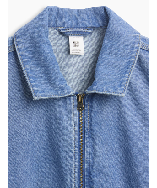 GAP(ギャップ)の「デニム ジップアップジャケット(デニムジャケット・メンズ・インディゴブルー・XS/S/M/L/XL)」の4枚目の写真