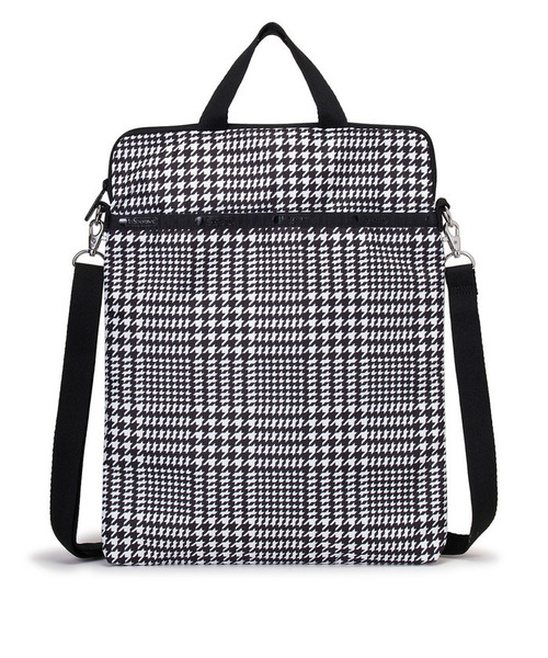 LeSportsac(レスポートサック)の「N/S LAPTOP BAG シティハウンドトゥース(ショルダーバッグ・レディース・ブラック・FREE)」の4枚目の写真