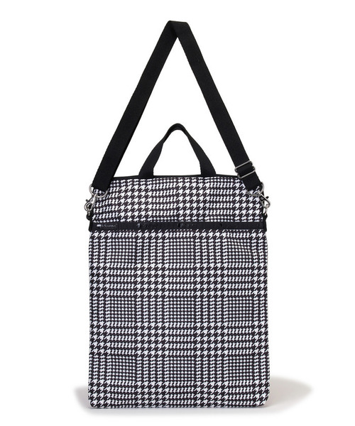 LeSportsac(レスポートサック)の「N/S LAPTOP BAG シティハウンドトゥース(ショルダーバッグ・レディース・ブラック・FREE)」の7枚目の写真