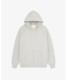 Organic Yarn Zip Hoodie
