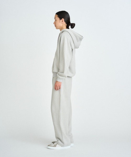 FRONT 11201（フロントワンワントゥーオーワン）の「Organic Yarn Zip Hoodie（パーカー・メンズ・グレー・XL/L/M/S）」の6枚目の写真