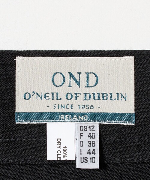 O'NEIL of DUBLIN（オニールオブダブリン）の「【別注】＜O'NEIL of DUBLIN＞ワープ スイング スカート（スカート・レディース・ブラック・8/10/12）」の8枚目の写真