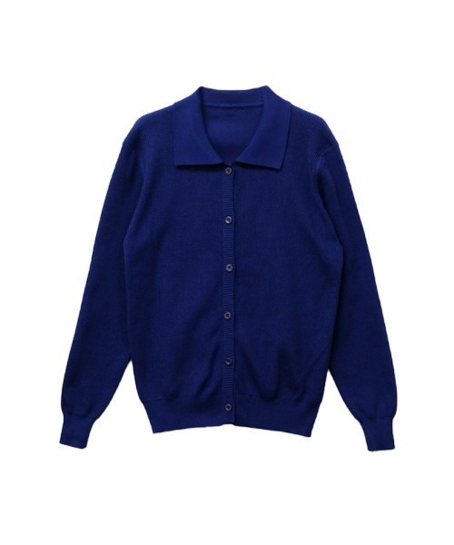 CLOTHY（クロシィ）の「【いつものコーデを、少しだけ韓国っぽく】メンズ ポロカラー ニットカーディガン（ニット/セーター・メンズ・ブラウン/ネイビー/ブラック・FREE）」の10枚目の写真