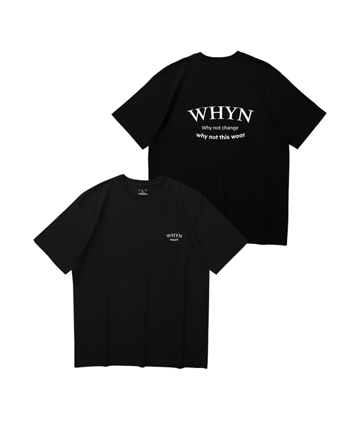 WHYN(ワイエヌ)の「メンジョラウンド半袖Tシャツ I06BRD_WBX11344(Tシャツ/カットソー・メンズ・ホワイト/ブラック・SMALL/LARGE/MEDIUM/X-LARGE)」の2枚目の写真
