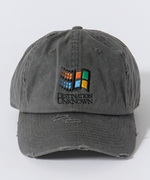 Liberaiders(リベレイダース)の「Liberaiders/リベレイダース OS LOGO DAMAGED CAP 刺繍ロゴ カーブバイザーダメージキャップ アイレット カジュアル ストリート メンズ 2026年秋冬 秋服(キャップ)」