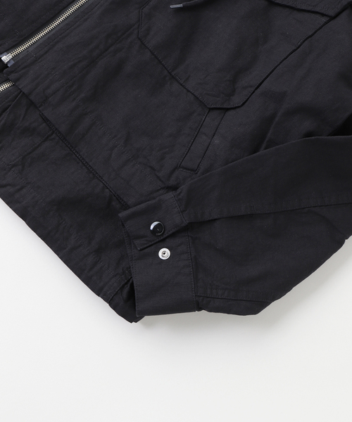 PHINGERIN(フィンガリン)の「PHINGERIN / フィンガリン VISOR DOUBLE ZIP JACKET(その他アウター・メンズ・ブラック/アイボリー・X-LARGE/LARGE)」の7枚目の写真