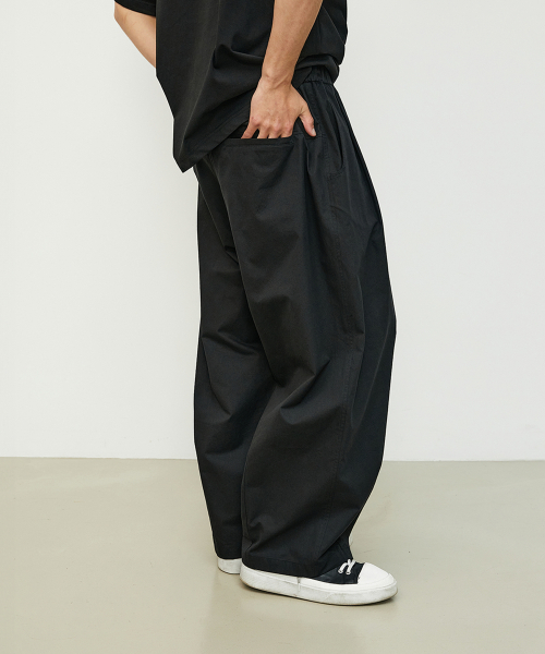 BOOVOOM(ブーブーム)の「グランデワイドアーチバルーンチノ(その他パンツ・メンズ・ブラック/ベージュ・XL/XXL/XXXL)」の3枚目の写真