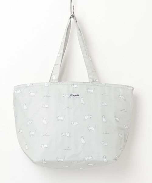 Per sist ence（パーシエンス）の「保冷BIGトートバッグ（トートバッグ・レディース・ネイビー/ブラック/グレー/ブルー・ONE SIZE）」の2枚目の写真
