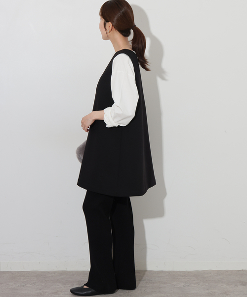 JOURNAL STANDARD relume(ジャーナルスタンダード レリューム)の「WHEREロングスリーブTEE(Tシャツ/カットソー・レディース・チャコールグレー/ホワイト/ベージュ・FREE)」の13枚目の写真