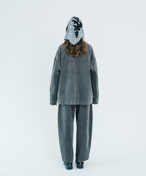 soduk(スドーク)の「painter’s big jacket / ペインターズビッグジャケット(その他アウター・レディース・ブラウン/グレー・ONE SIZE)」の3枚目の写真