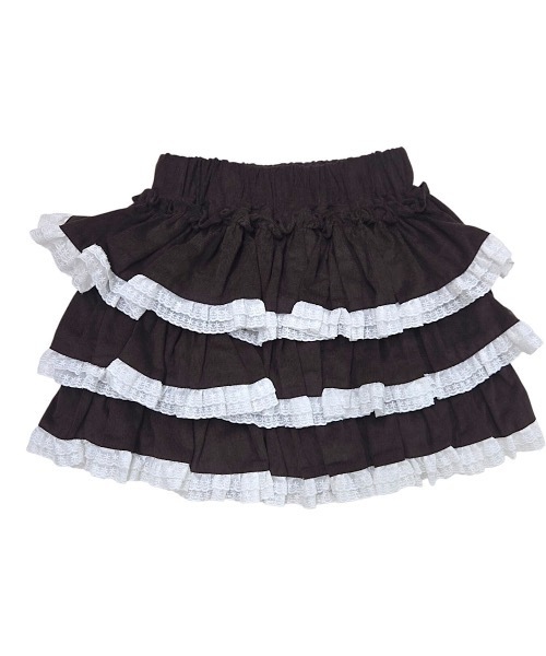 lilLilly(リルリリー)の「コーデュロイフリルショートパンツ(その他パンツ・レディース・ブラウン/ベージュ/ピンク・FREE)」の4枚目の写真
