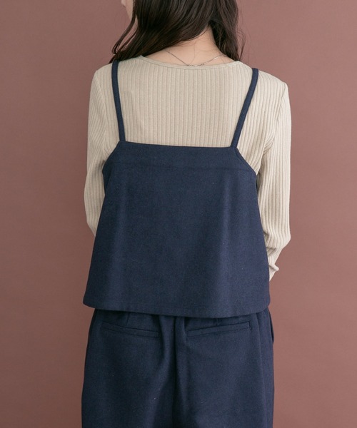 ITEMS URBANRESEARCH(アイテムズ アーバンリサーチ)の「インナー付きウールライクセットアップ(セットアップ・レディース・ネイビー/ブラウン/グレー・FREE)」の20枚目の写真