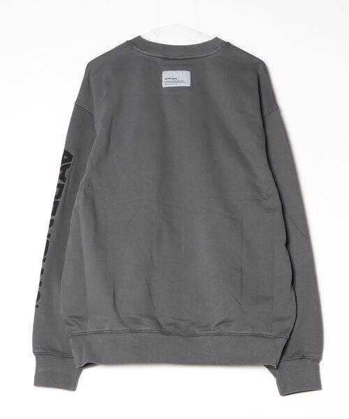 AAPE BY A BATHING APE（エーエイプバイアベイシングエイプ）の「AAPE NOW CREW NECK SWEAT（スウェット・メンズ・ネイビー/ライトブラック・LARGE/X-LARGE/MEDIUM/SMALL）」の9枚目の写真