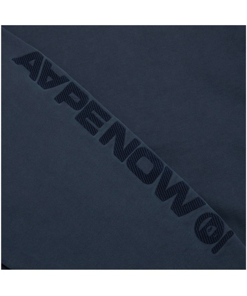 AAPE BY A BATHING APE（エーエイプバイアベイシングエイプ）の「AAPE NOW CREW NECK SWEAT（スウェット・メンズ・ネイビー/ライトブラック・LARGE/X-LARGE/MEDIUM/SMALL）」の8枚目の写真