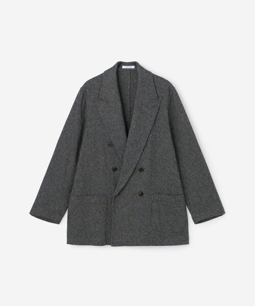 Bshop(ビショップ)の「CHEMISE D'ADAM | 〈別注〉SHIRT JACKET GREY WOMEN(テーラードジャケット・レディース・グレー系その他・36)」の2枚目の写真