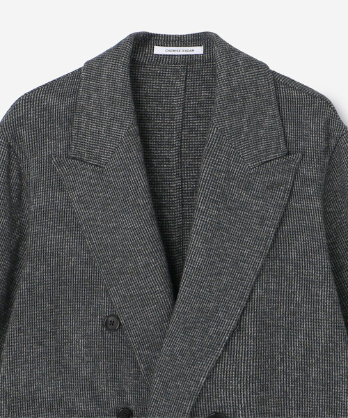 Bshop(ビショップ)の「CHEMISE D'ADAM | 〈別注〉SHIRT JACKET GREY WOMEN(テーラードジャケット・レディース・グレー系その他・36)」の13枚目の写真