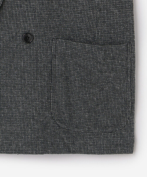 Bshop(ビショップ)の「CHEMISE D'ADAM | 〈別注〉SHIRT JACKET GREY WOMEN(テーラードジャケット・レディース・グレー系その他・36)」の4枚目の写真