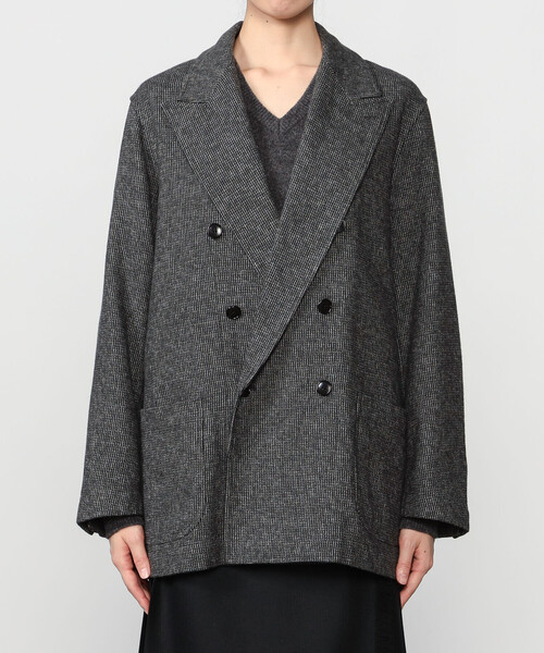 Bshop(ビショップ)の「CHEMISE D'ADAM | 〈別注〉SHIRT JACKET GREY WOMEN(テーラードジャケット・レディース・グレー系その他・36)」の8枚目の写真