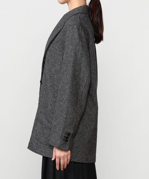 Bshop(ビショップ)の「CHEMISE D'ADAM | 〈別注〉SHIRT JACKET GREY WOMEN(テーラードジャケット・レディース・グレー系その他・36)」の9枚目の写真