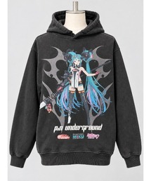 RACING MIKU ルーズフィットスエットパーカー