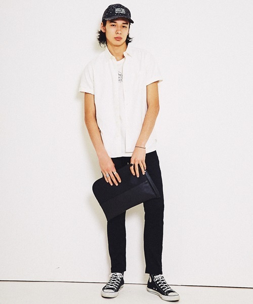 WEGO（ウィゴー）の「WEGO/エアリースキニーパンツ（デニムパンツ・メンズ・ホワイト/ブラック/ネイビー/ロイヤルブルー・MEDIUM/SMALL/LARGE）」の16枚目の写真