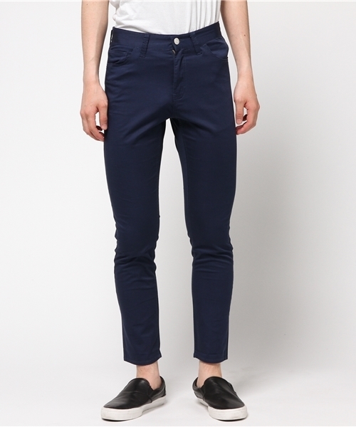 WEGO（ウィゴー）の「WEGO/エアリースキニーパンツ（デニムパンツ・メンズ・ホワイト/ブラック/ネイビー/ロイヤルブルー・MEDIUM/SMALL/LARGE）」の7枚目の写真