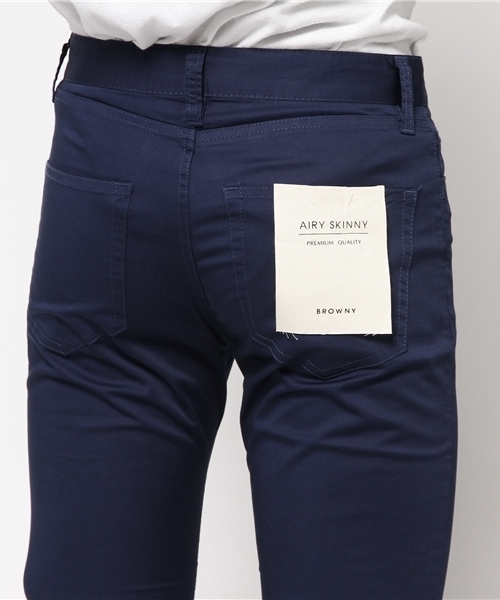 WEGO（ウィゴー）の「WEGO/エアリースキニーパンツ（デニムパンツ・メンズ・ホワイト/ブラック/ネイビー/ロイヤルブルー・MEDIUM/SMALL/LARGE）」の9枚目の写真