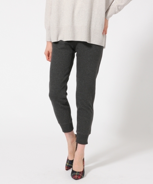 GLOBAL WORK（グローバルワーク）の「ミラノリブジョグパンツ/722769（その他パンツ・レディース・グレー/グレー系その他・MEDIUM/SMALL/LARGE）」の2枚目の写真