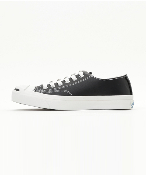 CONVERSE（コンバース）の「CONVERSE:JACK PURCELL LEATHER（スニーカー・レディース・ブラック/ホワイト・30/50/45/40/25/35/55）」の3枚目の写真