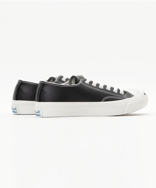 CONVERSE（コンバース）の「CONVERSE:JACK PURCELL LEATHER（スニーカー・レディース・ブラック/ホワイト・30/50/45/40/25/35/55）」の5枚目の写真