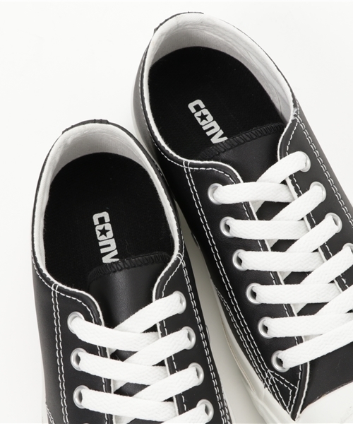 CONVERSE（コンバース）の「CONVERSE:JACK PURCELL LEATHER（スニーカー・レディース・ブラック/ホワイト・30/50/45/40/25/35/55）」の8枚目の写真