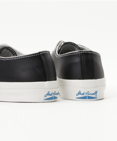 CONVERSE（コンバース）の「CONVERSE:JACK PURCELL LEATHER（スニーカー・レディース・ブラック/ホワイト・30/50/45/40/25/35/55）」の9枚目の写真