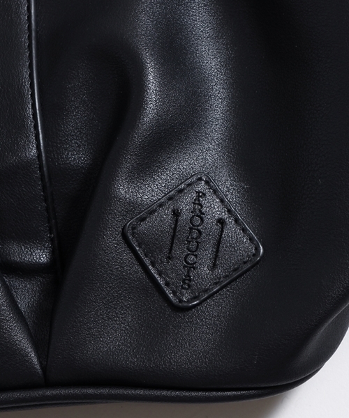 WEGO(ウィゴー)の「WEGO/フェイクレザー3ポケットトートバッグ(トートバッグ・メンズ・ブラウン/トリコロール/ブラック・FREE)」の10枚目の写真