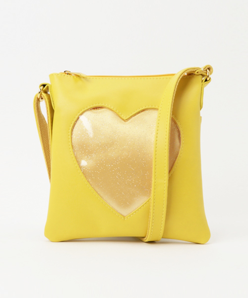 WEGO(ウィゴー)の「WEGO/ハートウィンドウミニショルダーバッグ(ショルダーバッグ・レディース・グリーン/レッド/ホワイト/ピンク/ブルー/オレンジ/イエロー/パープル/ライトパープル/ブラック/サックスブルー・FREE)」の21枚目の写真