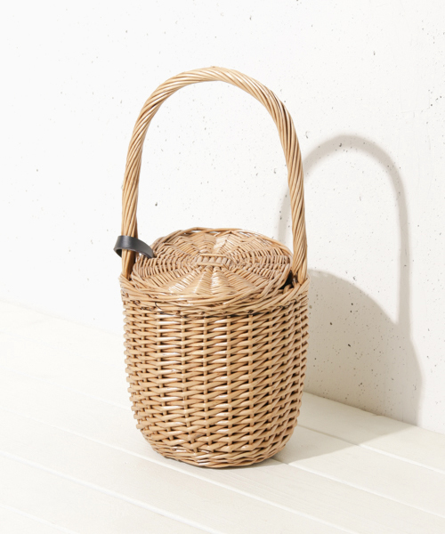 RODE SKO（ロデスコ）の「【TRILL掲載】RODE SKO SARI プチバンダナ付かごバッグ（かごバッグ・レディース・ナチュラル・FREE）」の13枚目の写真