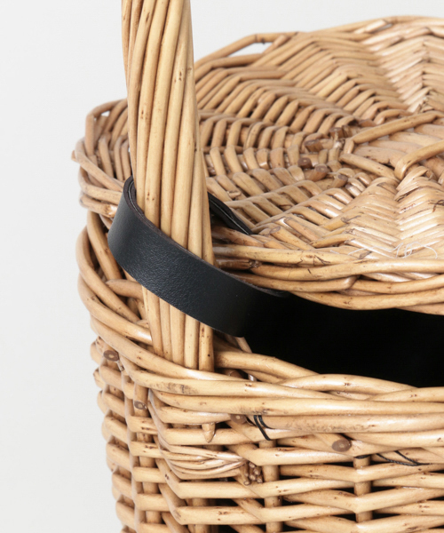 RODE SKO（ロデスコ）の「【TRILL掲載】RODE SKO SARI プチバンダナ付かごバッグ（かごバッグ・レディース・ナチュラル・FREE）」の16枚目の写真