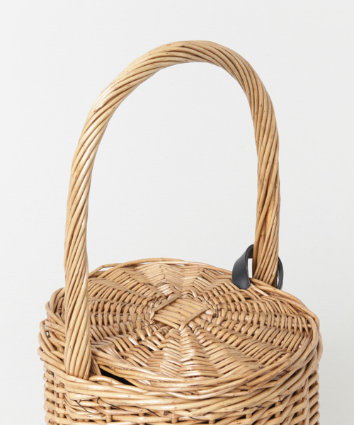 RODE SKO（ロデスコ）の「【TRILL掲載】RODE SKO SARI プチバンダナ付かごバッグ（かごバッグ・レディース・ナチュラル・FREE）」の17枚目の写真