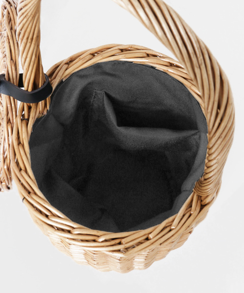 RODE SKO（ロデスコ）の「【TRILL掲載】RODE SKO SARI プチバンダナ付かごバッグ（かごバッグ・レディース・ナチュラル・FREE）」の7枚目の写真