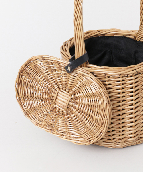 RODE SKO（ロデスコ）の「【TRILL掲載】RODE SKO SARI プチバンダナ付かごバッグ（かごバッグ・レディース・ナチュラル・FREE）」の8枚目の写真