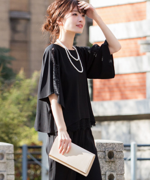 Fashion Letter（ファッションレター）の「3WAY 結婚式クラッチバッグ（クラッチバッグ・レディース・ブラック/ライトベージュ/グレイッシュベージュ/ホワイト/レッド・FREE）」の19枚目の写真