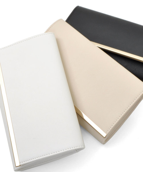 Fashion Letter（ファッションレター）の「3WAY 結婚式クラッチバッグ（クラッチバッグ・レディース・ブラック/ライトベージュ/グレイッシュベージュ/ホワイト/レッド・FREE）」の14枚目の写真