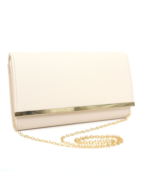 Fashion Letter（ファッションレター）の「3WAY 結婚式クラッチバッグ（クラッチバッグ・レディース・ブラック/ライトベージュ/グレイッシュベージュ/ホワイト/レッド・FREE）」の20枚目の写真