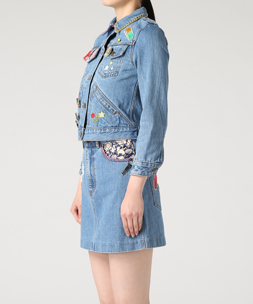 MARC JACOBS（マークジェイコブス）の「SHRUNKEN DENIM JACKET W