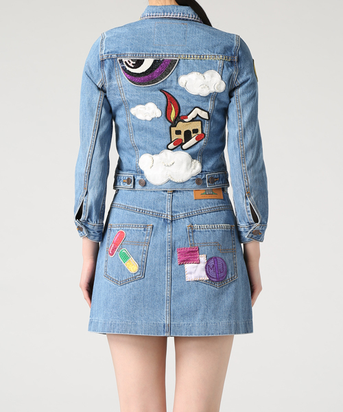 MARC JACOBS（マークジェイコブス）の「SHRUNKEN DENIM JACKET W/EMB