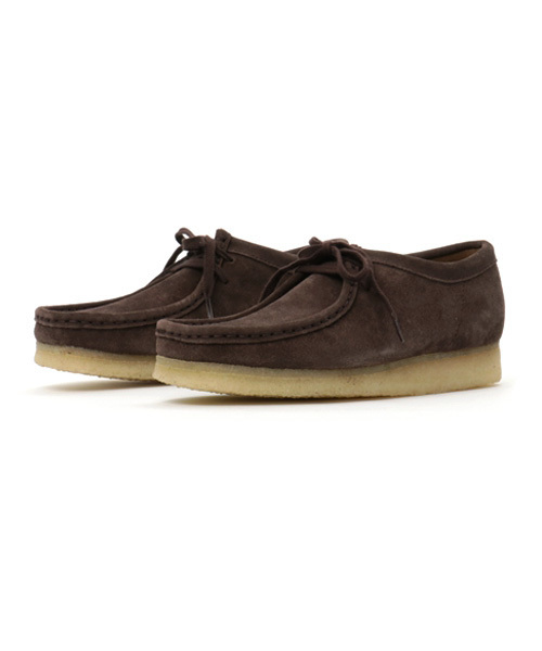 Clarks（クラークス）の「Clarks ワラビーブーツ WALLABEE（ブーツ・メンズ・ダークブラウン/ブラック/ベージュ・7/9/8/7.5/8.5）」の2枚目の写真