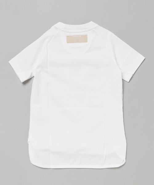adidas（アディダス）の「オリジナルス Tシャツ[TKO ELONGATED TREFOIL TEE]<mstko>（Tシャツ/カットソー・キッズ・ホワイト・150/160/140/120/130/110）」の2枚目の写真