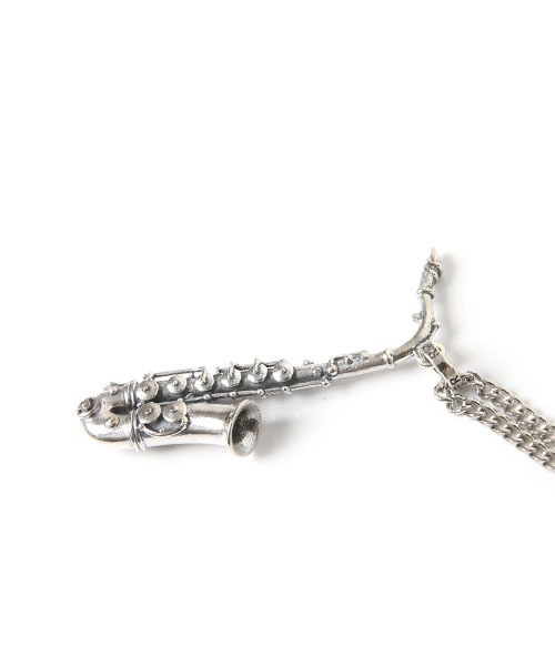 ROYAL ORDER（ロイヤルオーダー）の「RO SAXOPHONE PENDANT（ネックレス・メンズ・シルバー・ﾌﾘ-）」の4枚目の写真
