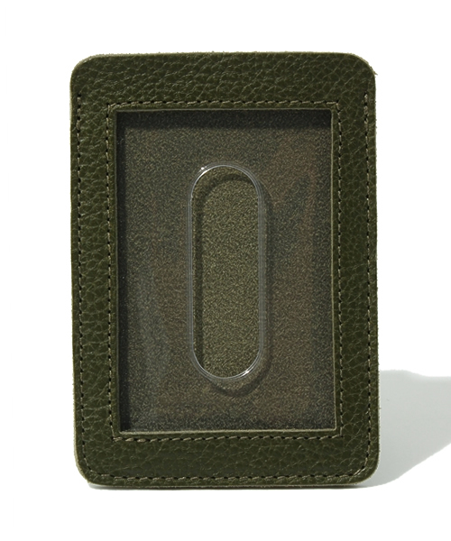 IL BISONTE（イルビゾンテ）の「IL BISONTE / ORIGINAL LEATHER / PASS CASE（パスケース・レディース・ナチュラル/ライトブラウン/グリーン/オレンジ/レンガ/カーキ/オリーブ/レッド/ネイビー/グレー/ブラック/ライトグレー/ホワイト/ダークブラウン・FREE）」の9枚目の写真