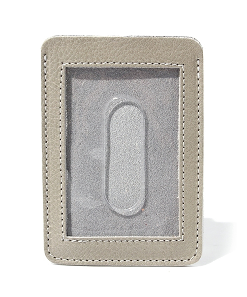 IL BISONTE（イルビゾンテ）の「IL BISONTE / ORIGINAL LEATHER / PASS CASE（パスケース・レディース・ナチュラル/ライトブラウン/グリーン/オレンジ/レンガ/カーキ/オリーブ/レッド/ネイビー/グレー/ブラック/ライトグレー/ホワイト/ダークブラウン・FREE）」の4枚目の写真