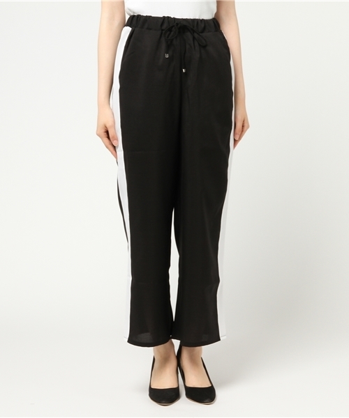 PUNYUS（プニュズ）の「ラインパンツ（その他パンツ・レディース・レッド/ブラック・1/4/3/2）」の3枚目の写真